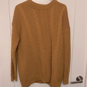 Orange-yellow Sweater